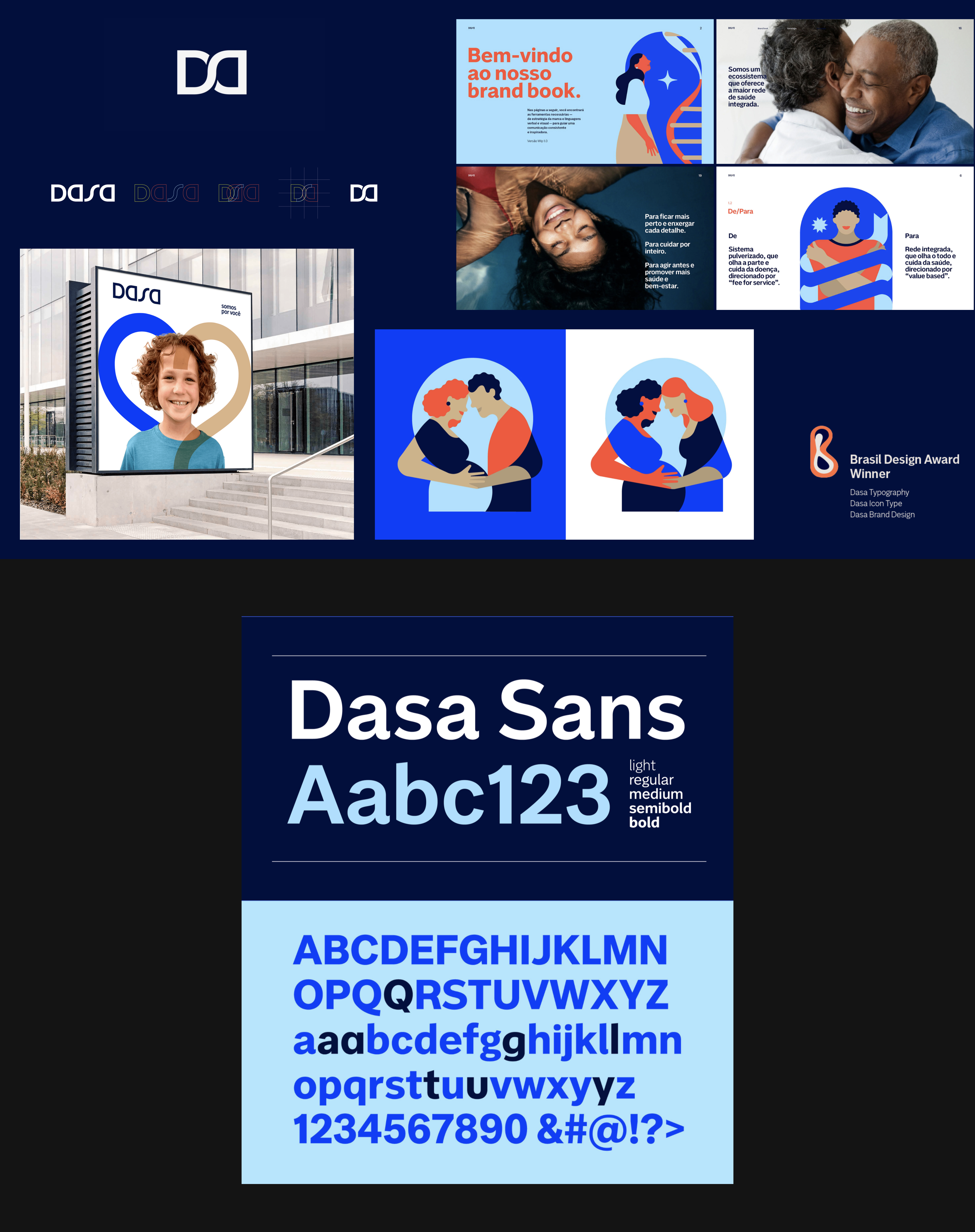 Dasa Brand — typography, design language and rebranding